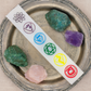 Selenite Seven Chakras Incense Holder – 25cm
