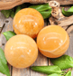 Orange Calcite Crystal Sphere - Spirit and Stardust