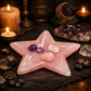 Pink Calcite Star Plate