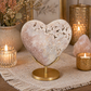 Pink Amethyst Heart PAH014