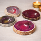 Pink Agate Polished Bowl