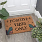 Positive Vibes Only Crystal Doormat
