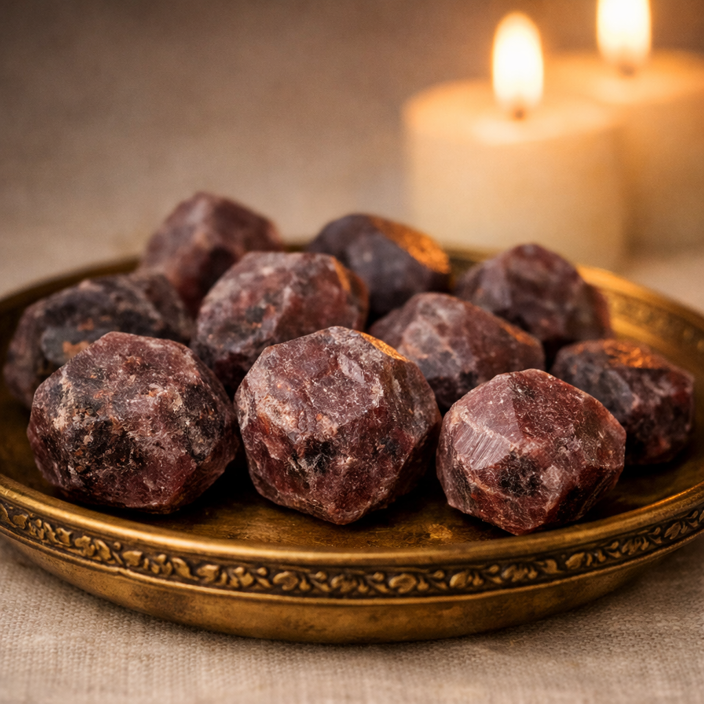 Raw Ruby Hexagonal: The Stone for Passion and Courage