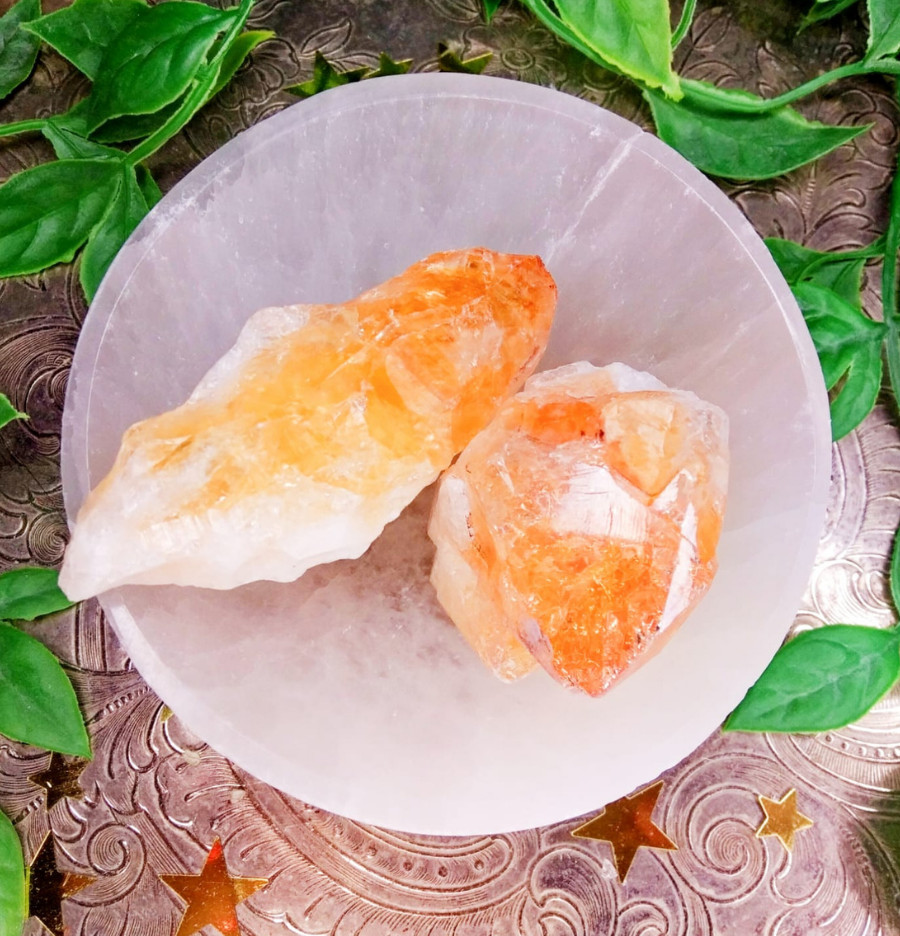 Raw Citrine (Heat Treated): The Money Stone