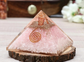 Rose Quartz Orgonite Pyramid