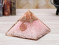 Rose Quartz Orgonite Pyramid