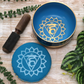 Brass Singing Bowl Gift Set - Blue (12.5cm)