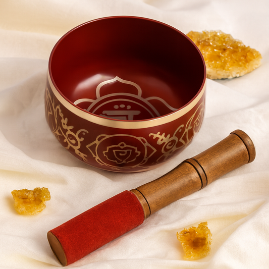 Sacral Chakra Orange Singing Bowl (12.5cm)