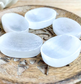White Selenite Crystal Worry Stone
