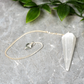 Selenite Hexagon Pendulum