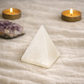 White Selenite Pyramid