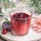 Sensual Goddess Ruby Crystal Candle