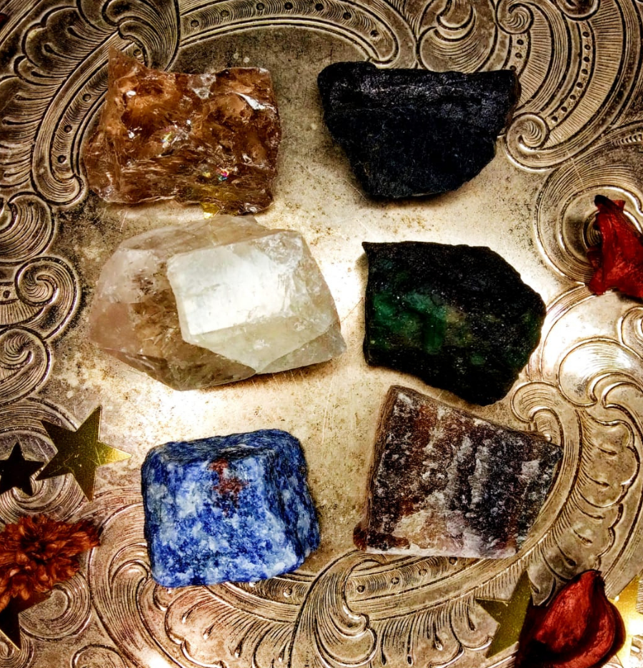 Mixed Raw Crystal Set (24 Crystals)