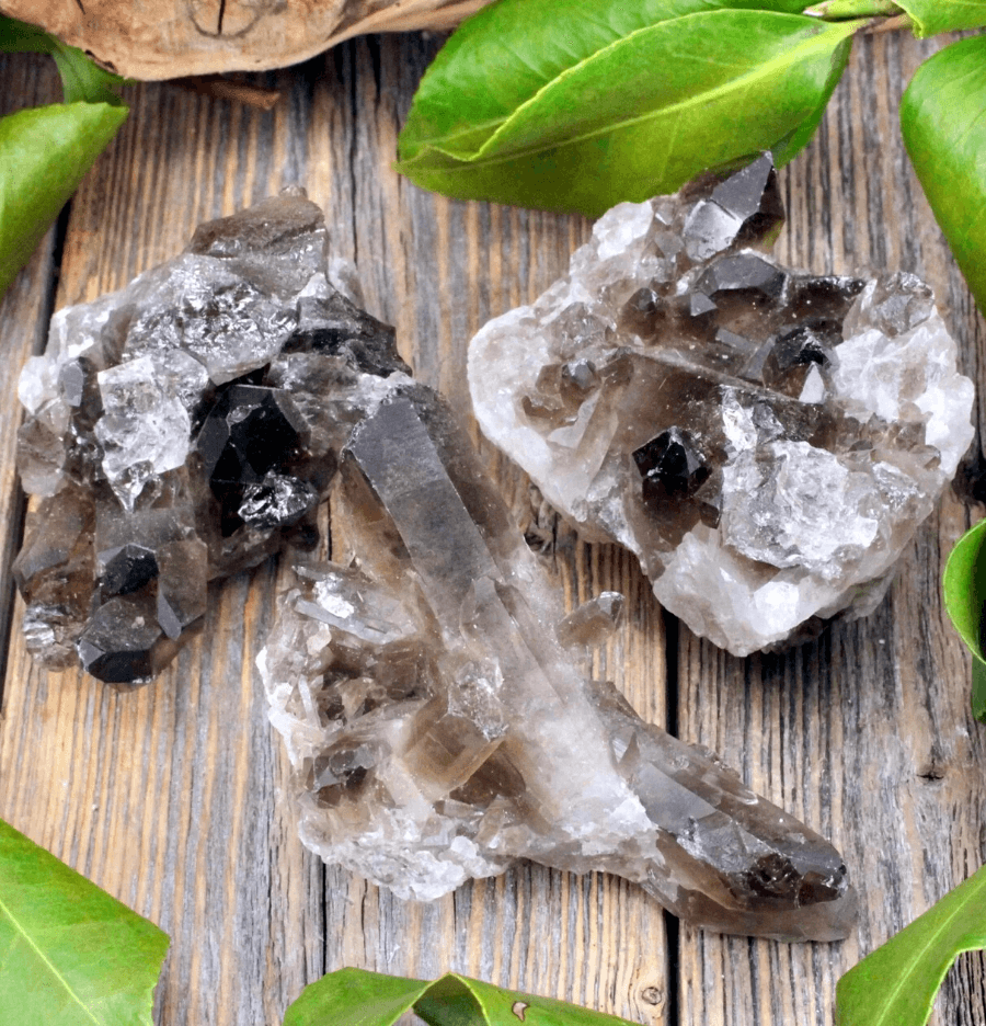 Smoky Quartz Cluster (50g - 3kg) - Spirit and Stardust