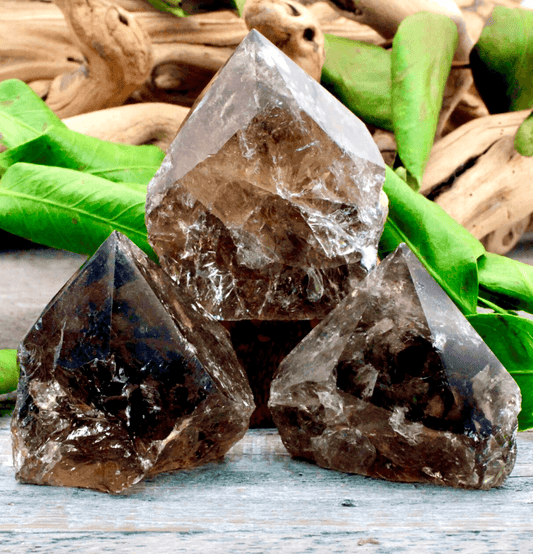 Smoky Quartz Power Point - Spirit and Stardust
