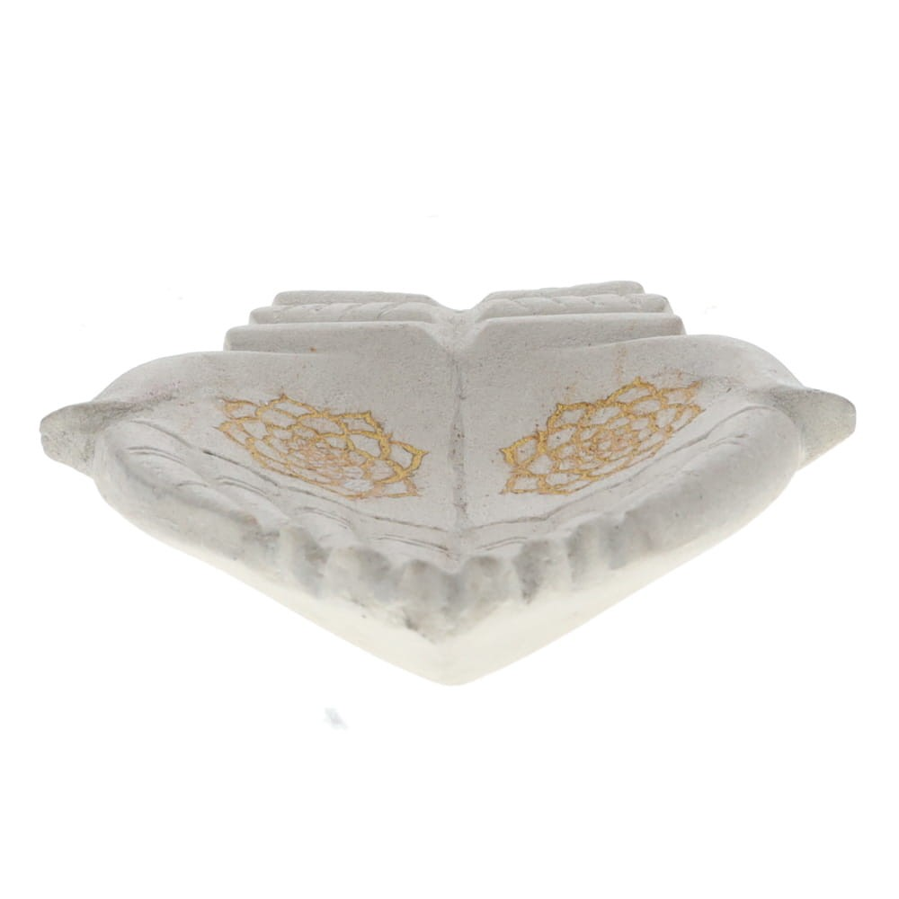 Stone Hands with Gold Lotus Print (15cm x 20cm)
