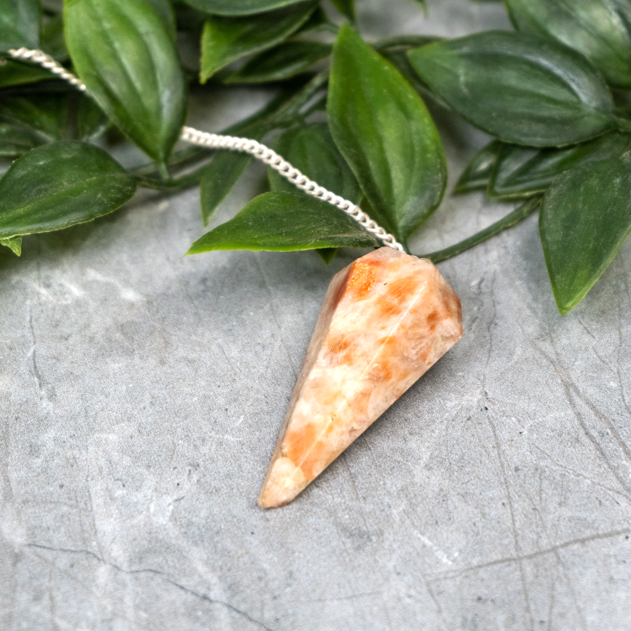 Sunstone Hexagon Pendulum
