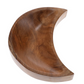 Crescent Moon Teak Wood Bowl (11.5cm x 9cm x 2.5cm)