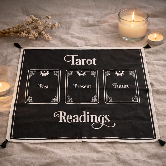Altar Cloth: Three Card Tarot Spread
