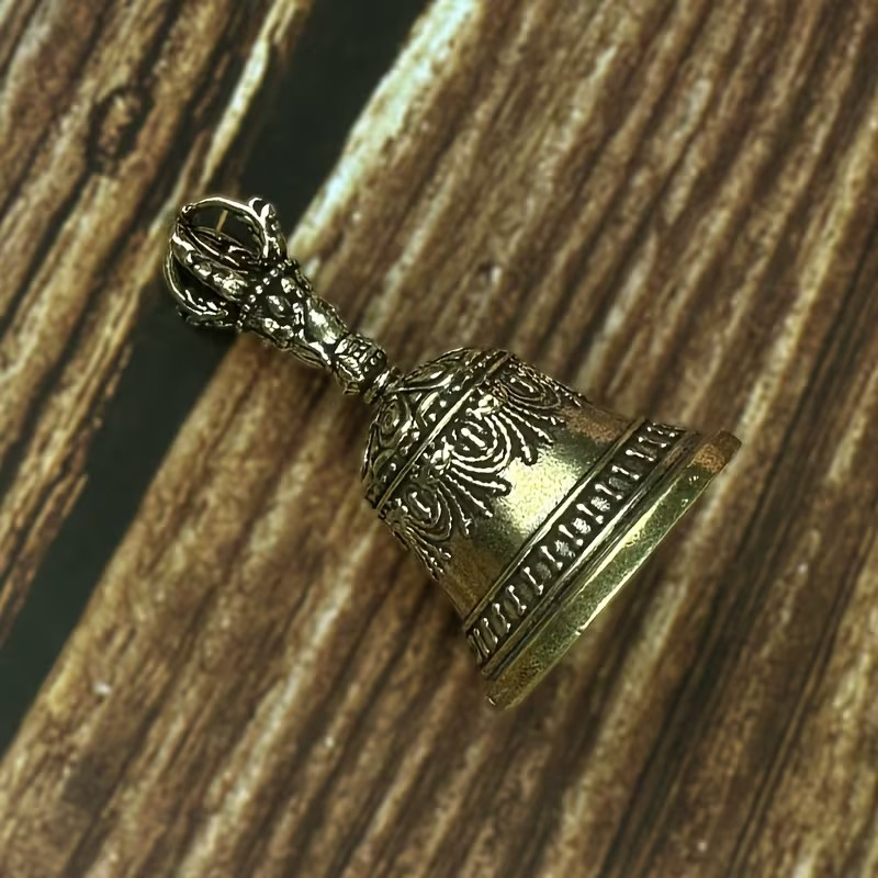 Hand-Carved Tibetan Meditation Bell