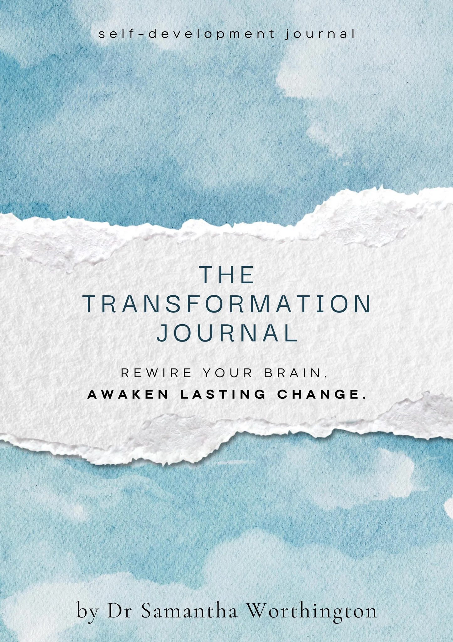 Transformation Journal to Rewire Your Brain & Rediscover Your Self - Digital Download
