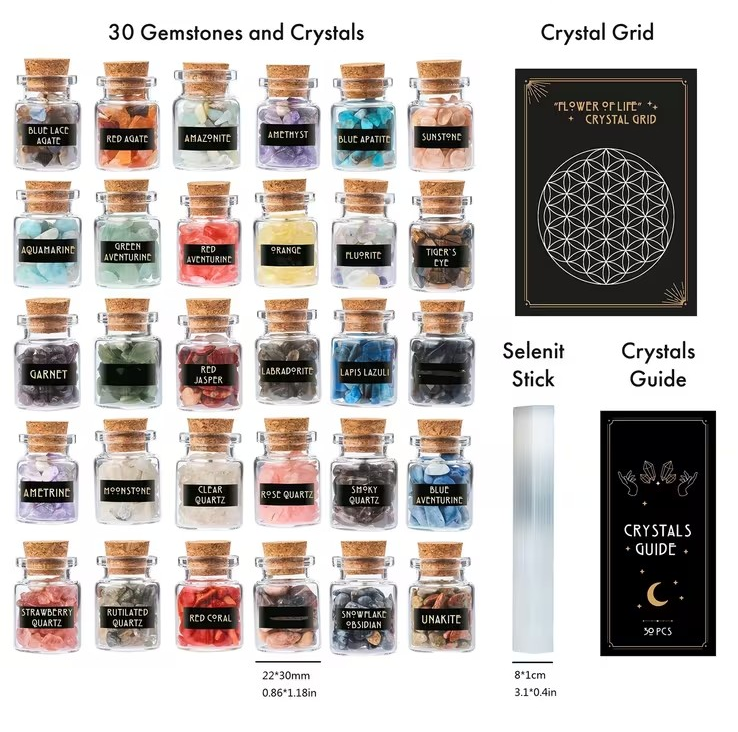 Witchcraft Grid & Gem Collection