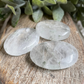 Clear Quartz Palm Stone For The Spirit