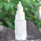White Selenite Tower Lamp