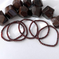 Garnet Bracelet For Sensuality (4mm Beads)