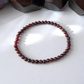 Garnet Bracelet For Sensuality (4mm Beads)