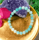 Amazonite Bracelet For Chakra Cleansing (6mm Beads) - Spirit and Stardust