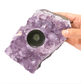 Amethyst Druze Crystal Candle Holder (Raw) - Spirit and Stardust