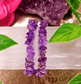 Amethyst Crystal Chip Bracelet For Manifestation - Spirit and Stardust