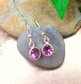 Amethyst Sterling Silver Drop Earrings