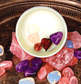 Anxiety and Stress Relief Healing Crystal Candle - Spirit and Stardust