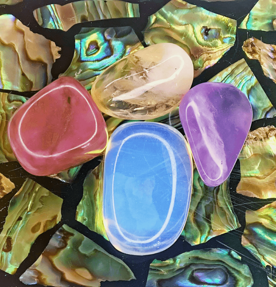 Anxiety and Stress Relief Crystal Healing Set - Spirit and Stardust