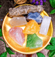 Anxiety and Stress Relief Raw Crystal Healing Set in Gift Box - Spirit and Stardust