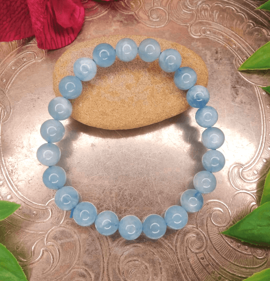 Aquamarine Bracelet (AAA Grade) For Tranquillity - Spirit and Stardust