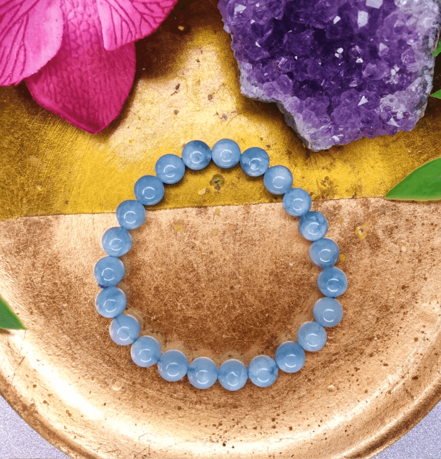 Aquamarine Bracelet (AAA Grade) For Tranquillity - Spirit and Stardust