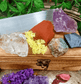 Aries Zodiac Raw Crystal Healing Set In Gift Box - Spirit and Stardust