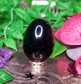 Black Obsidian Crystal Egg - Spirit and Stardust
