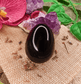Black Obsidian Crystal Egg - Spirit and Stardust