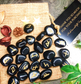 Black Obsidian Witch's Crystal Rune Set