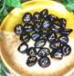 Black Obsidian Witch's Crystal Rune Set