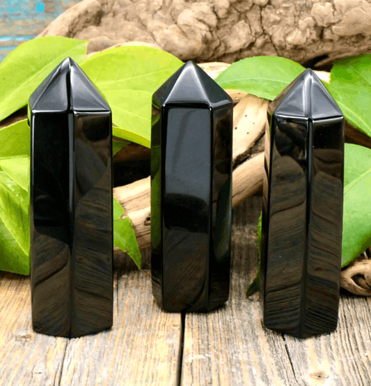 Black Obsidian Crystal Generator - Spirit and Stardust