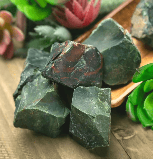 Raw Bloodstone: The Stone of Healing and Revitalization - Spirit and Stardust