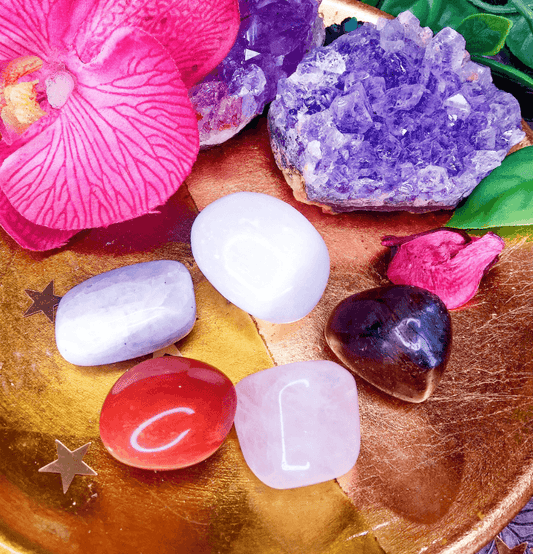 Cancer Zodiac Crystal Healing Set - Spirit and Stardust