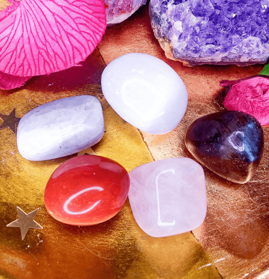 Cancer Zodiac Crystal Healing Set - Spirit and Stardust