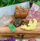 Capricorn Zodiac Raw Crystal Healing Set In Gift Box - Spirit and Stardust