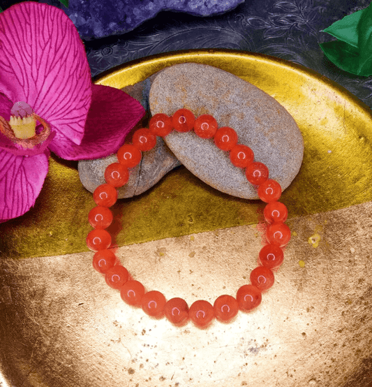Carnelian Crystal Bracelet - Spirit and Stardust
